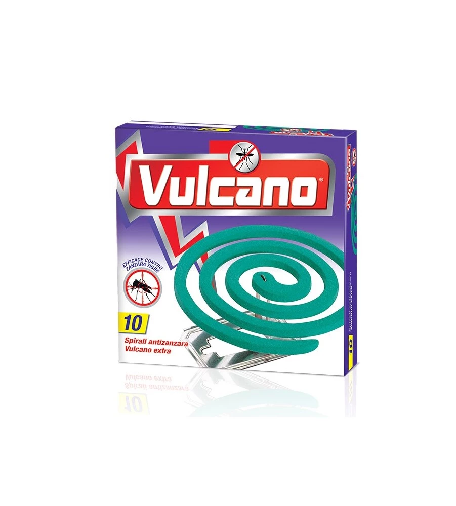 Spirali antizanzare vulcano 10 pezzi
